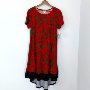 Rose and polka dot Carly dress